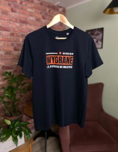 Koszulka "WYGRANA" Męska Motywacja